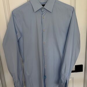 Men's Boss Light Blue Dress Shirt